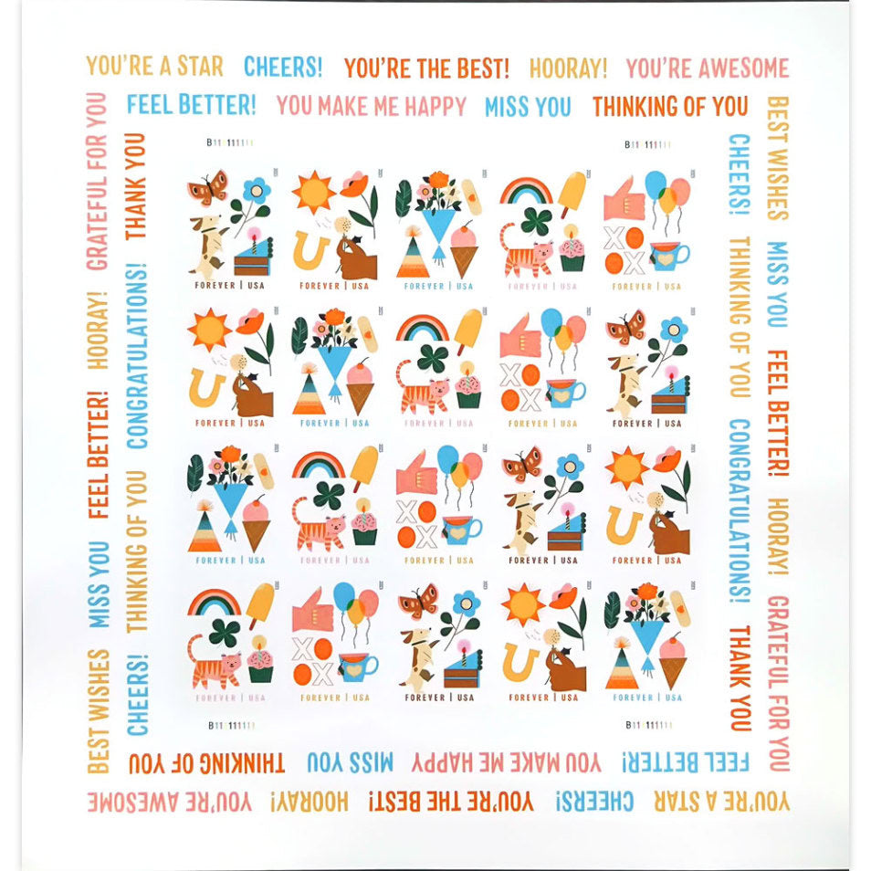 All Time Low (Price): $1200 Get 10000 Forever Stamps, More Than 100 Styles to Choose