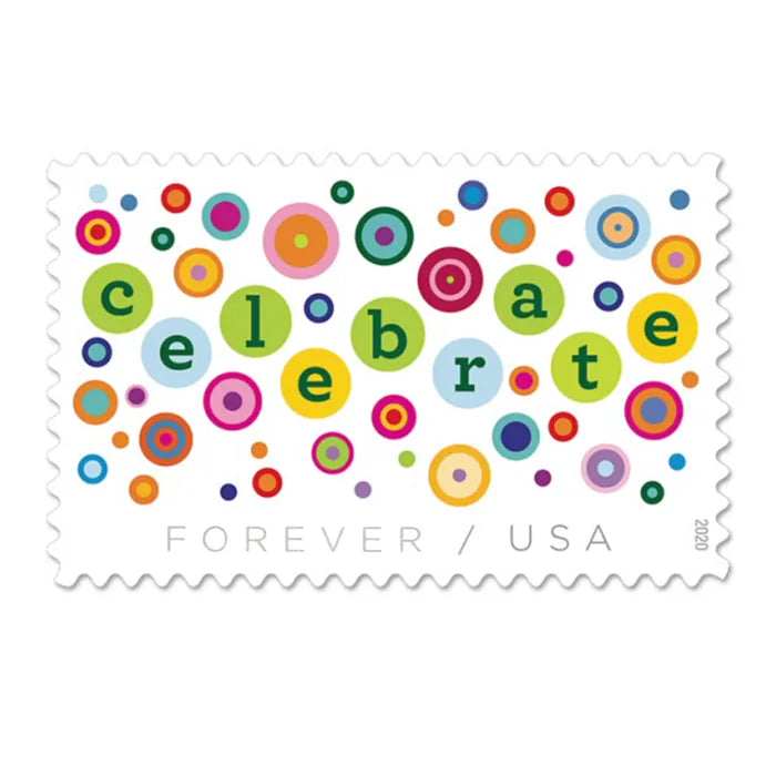Let’s Celebrate! Forever Stamps