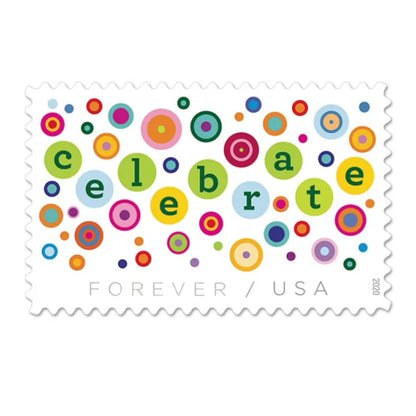 Let’s Celebrate! Forever Stamps