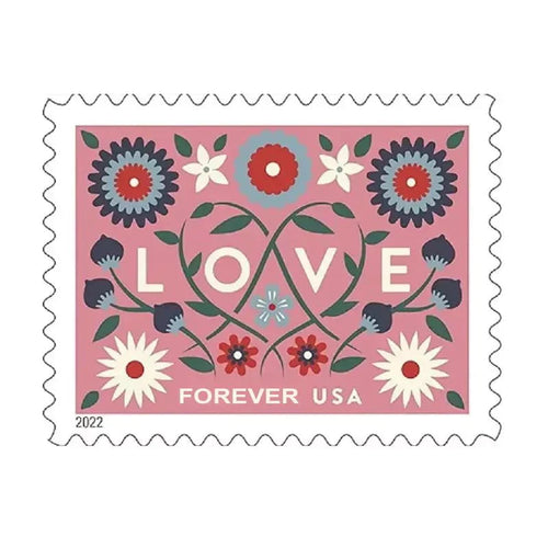 2022 Love Forever First Class Postage Stamps