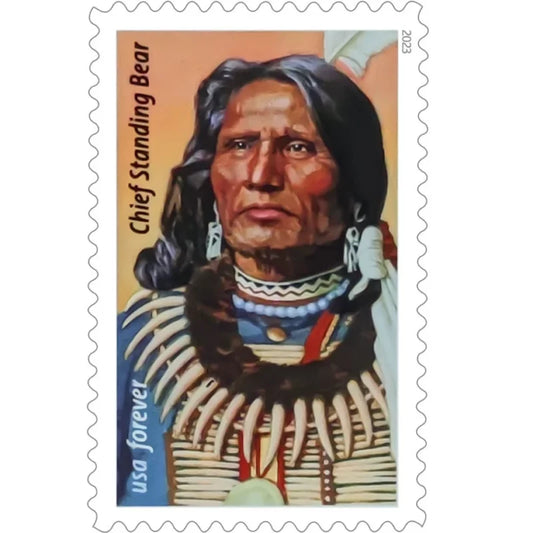 Chief Standing Bear Forever Postage Stamps