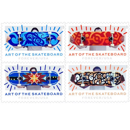 Art of the Skateboard Forever Stamps
