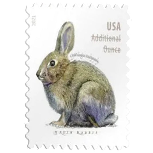 2021 Brush Rabbit Forever First Class Postage Stamps
