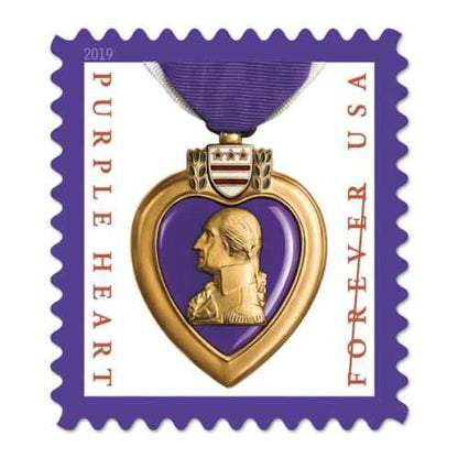 Purple Heart Medal 2019 Forever Stamps