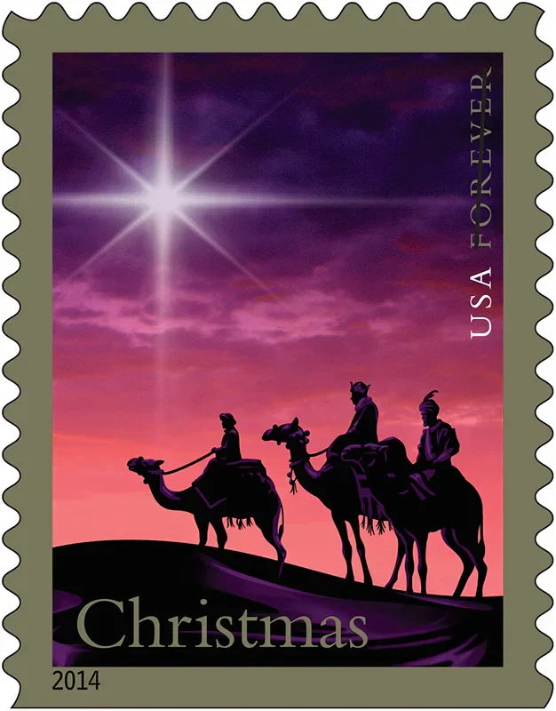 Christmas Magi Forever Stamps