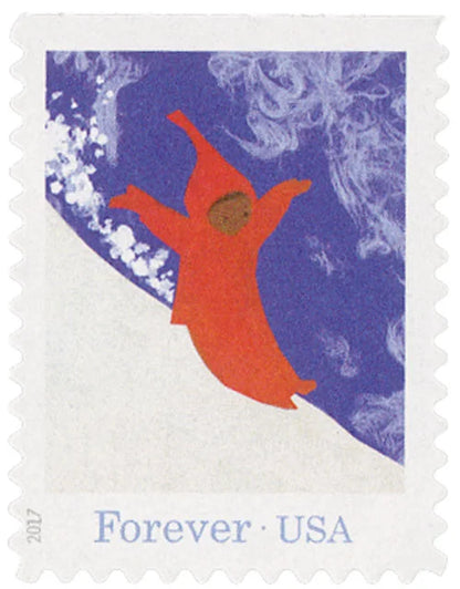 The Snowy Day Forever Stamps
