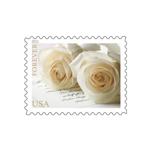 2011 Wedding Rose Forever First Class Postage Stamps