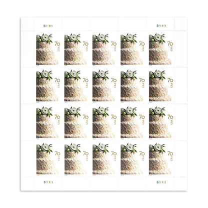 2014 Wedding Series: Wedding Cake First Class Postage Stamps
