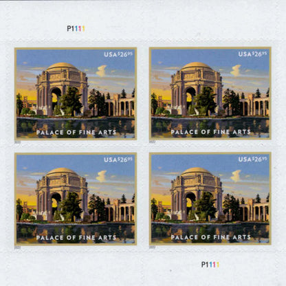 2022 Palace of Fine Arts Express Priority Stamps