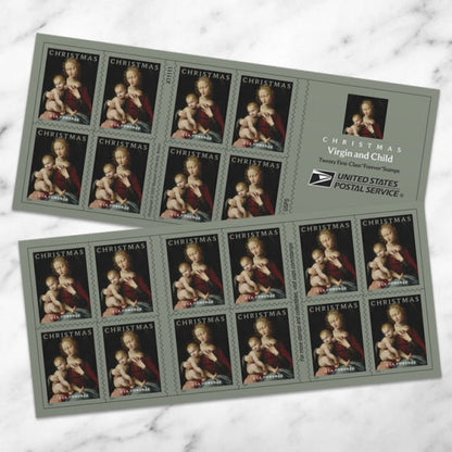Virgin and Child Forever Stamps