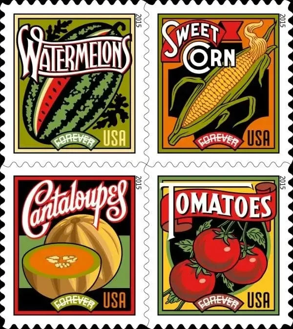 2015 Summer Harvest Forever Stamps