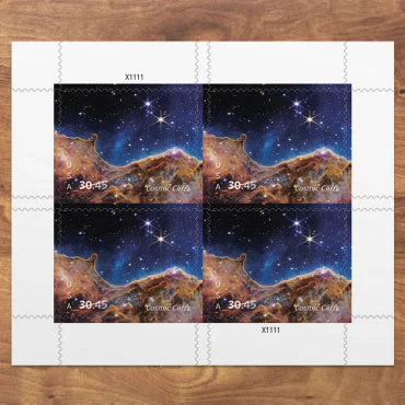 2024 Pillars of Creation and Cosmic Priority Mail Postage Stamps
