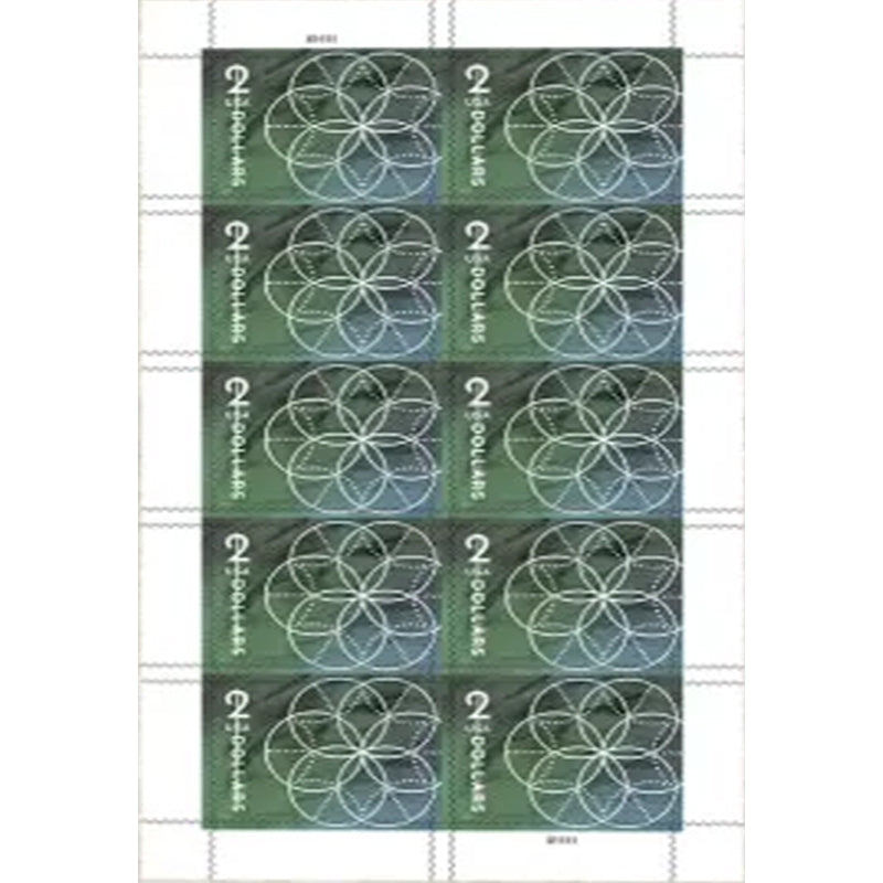2022 $2 Floral Geometry Forever First Class Postage Stamp