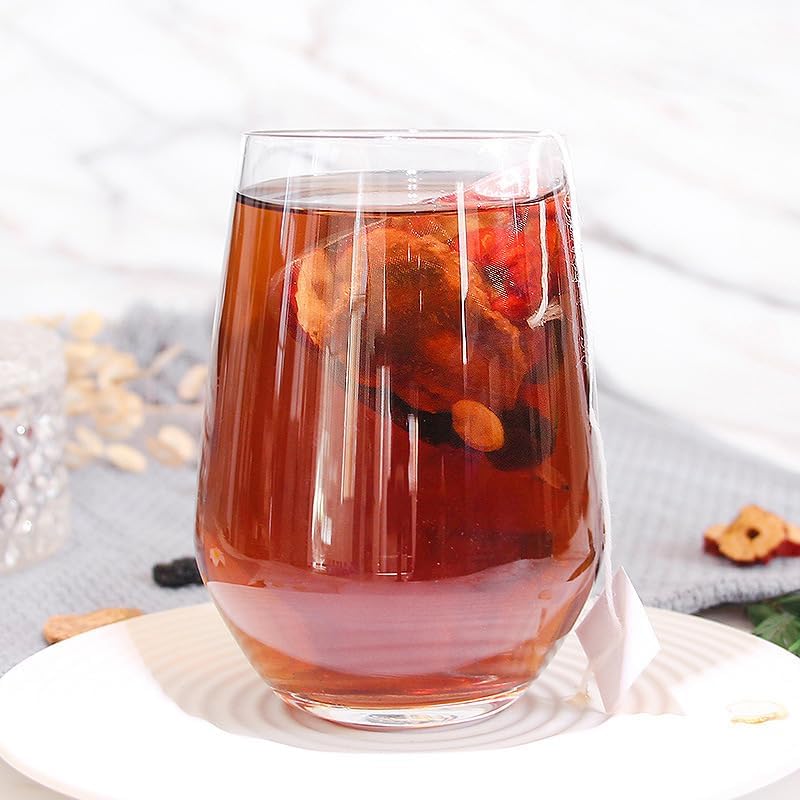 Ginseng-Infused Eight Treasure Teas, Kidney Tea Formula Ginseng Six Treasure Tea, Kidney Cleanse Detox Health Teabag for Women & Men, 8 Precious Ingredients (1 Pack/20 TeaBags)