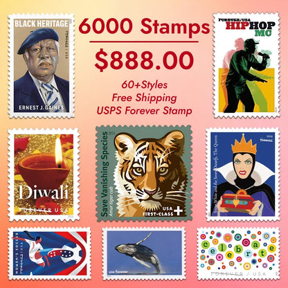 Buy More, More Discounts: $888 Get 6000 Forever Stamps